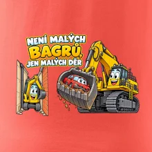 Není malých bagrů jen malých děr