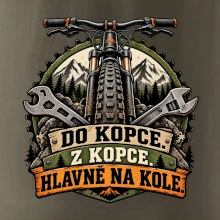 Do kopce z kopce hlavně na kole