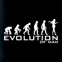 Evoluce muže Evoluce muže