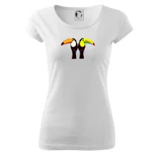 Dva barevní tukani (Moňas)