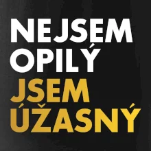 Nejsem opilý jsem úžasný
