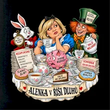 Alenka v říši dluhů čajový dýchánek státního rozpočtu