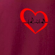 Moje srdce bije pro hudbu - srdce malé