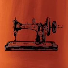 Šicí stroj - starý kreslený