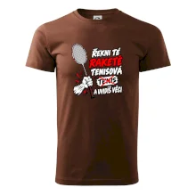 Badmintonová raketa není tenisová