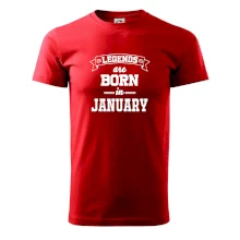 Legends are born in January