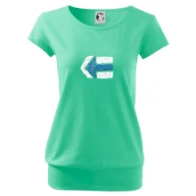 Párová turistická značka modrá