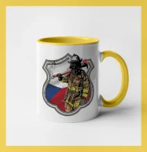 Hasič erb - Česká vlajka