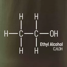 Molekulární struktura Ethanol