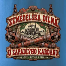 Zemědělská dílna u zapadlého kardanu