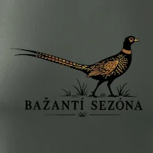 Bažantí sezóna jednoduchý bažantí motiv
