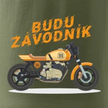 Budu závodník  žlutý cafe racer