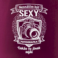 Nesnáším být sexy fotografka