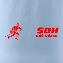 Hasičský sport SDH + váš název ČERVENÁ