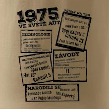 V kostce pro fanouška automobilismu 1975