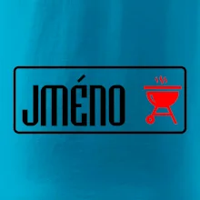 Triko na grilování s vlastním jménem Triko na grilování s vlastním jménem