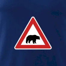 Dopravní značka - Pozor lední medvěd