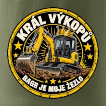 Král výkopů bagr je moje žezlo