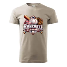 Baseballová pálka s rukavicí eat sleep repeat