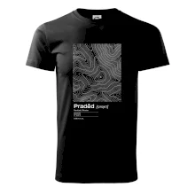 Praděd - vrstevnice v obdélníku