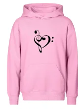 Houslový klíč srdce