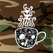 Magic black coffee (Pecka design)