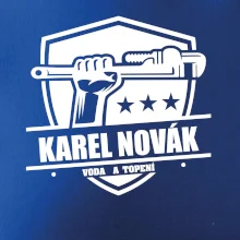Instalatér - Erb vlastní nápis Instalatér - Erb vlastní nápis
