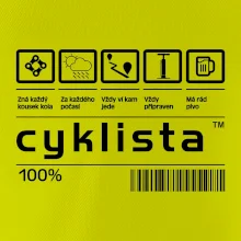 Čárový kód - Cyklista