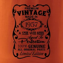 Vintage Etiketa - 1957