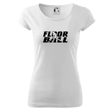 Floorball nápis rovný