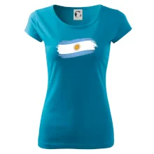 Argentina vlajka okousaná