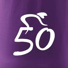 Cyklista slaví padesátku (50)