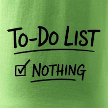 To-Do List - Nothing