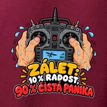 Zálet čistá panika