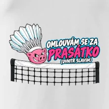 Badminton omluva za prasátko