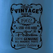 Vintage Etiketa - 1962