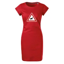 Dopravní značka - Pozor vlk