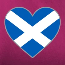 Skotské srdce na prso