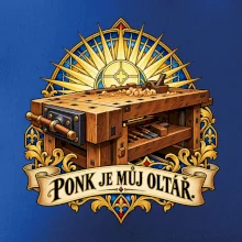 Truhlářský ponk je můj oltář
