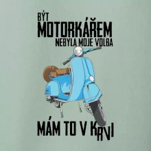 Být motorkářem nebyla moje volba skútr