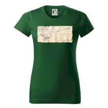 Mapa Báňské dráhy z Moravské Ostravy do Doubravy