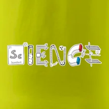 Science věda nápis