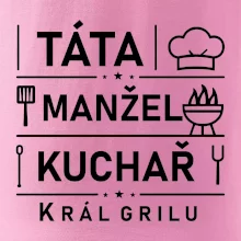 Táta manžel kuchař král grilu