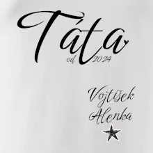 Táta od roku + jména dětí dole vlevo