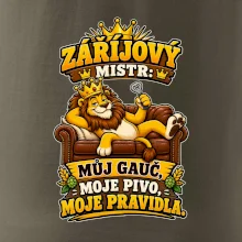 Záříjový mistr -  můj gauč, moje pivo, moje pravidla
