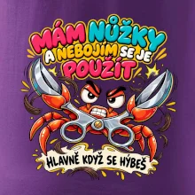 Mám nůžky a nebojím se je použít