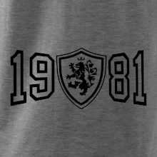 Narozeninový motiv - znak - 1981 Narozeninový motiv - znak - 1981