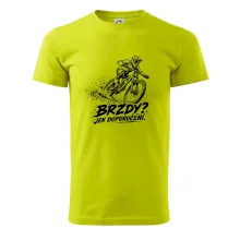 Brzdy jen doporučení - biker v zatáčce
