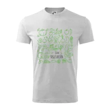 Jsem vegetarián - zelenina ve čtverci