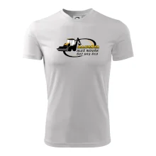 Bagrista v kruhu - vlastní nápis